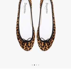 Repetto Leopard Print Flats